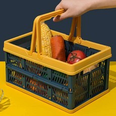 폴딩 수납 박스 플라스틱리빙박스 창고수납함