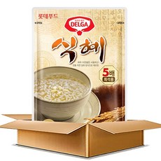 롯데 델가 식혜 (790ml x 10개) 수정과 원액, 790ml, 10개