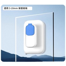 新款儲水雙面玻璃刮水器, 小魔方 適用厚度3 - 10mm單層玻璃, 1個