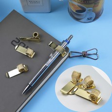 책 꼽는방식 다이어리 노트 펜 보관 꽂이 금색1P 볼펜 보관 펜꽂이 노트 필기도구 연필꽂이 책 볼, 본상품선택, 색상