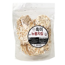 흑미 누룽지칩 스낵 어르신 아기 건강간식 당뇨식, 1개, 200g