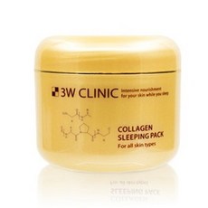 GJ가짐 3W클리닉 콜라겐 슬리핑 팩 100ml 수면팩, 3개, 100g