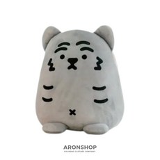 MUZIK TIGER 玩偶抱枕, 紓壓大抱枕-灰胖虎款