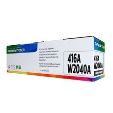 416A 호환 토너 W2040A W2041A W2042A W2043A M454dn M454dw M454nw MFP M479d 호환, 1개, 검정