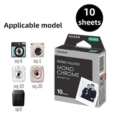 후지필름 인스탁스 스퀘어 필름 (후지필름 스퀘어 카메라 SQ1 SQ10 SQ6 SQ20 SQ40 인스턴트 카메라 4인치, 01 10 Sheets