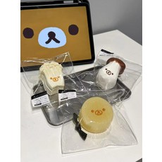 새송이쿠마 수제 말랑이 버섯 모양 피젯토이 실리콘, 1개, A_당근