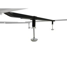 KB 디자인 - 금속 조절식 침대 프레임 센터 서포트 레일 시스템 - 트윈/풀/퀸