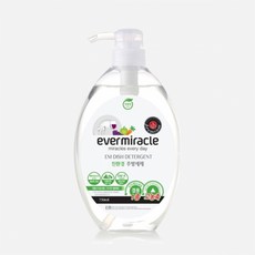 살리미 EM 발효 주방세제 식기 채소 과일 겸용, 1개, 750ml