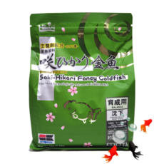 사키 히카리 골드피쉬 육성용 난주 유금 오란다 금붕어 침강성, 1kg, 1개