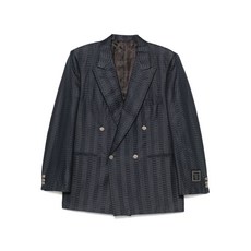 크리스찬 디올 중고 1990's 스트라이프 블레이저