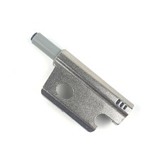 제이엠 문주 아이렉스ㅁ경첩용 스무브 충격완화 댐퍼 댐핑 씽크대도어 가구문짝, 1개, 실버