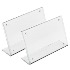 티알비 아크릴 스탠드 꽂이, 1세트, 가로형 A4(2개입)