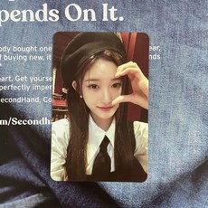 IVE 隨機小卡 貝雷帽 LEESEO, 1個, 貝雷帽瑞