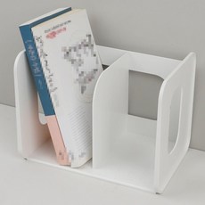 시스맥스 컴팩트 실용 2칸 책꽂이 북엔드 책진열대 책정리, 상세페이지 참조