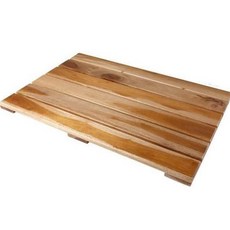 베란다 발판 650*430*26mm 현관 바닥 나무 원목 마루 욕실 인테리어 미끄럼 샤워실 방지 거실 습기 매트