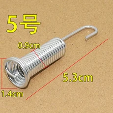 Haier Midea 자동 웨이브 휠 세탁기 배수 밸브 스프링에 호환, 09 5