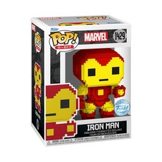 FUNKO POP Marvel: 8-Bit 鋼鐵人 公仔 復古風格, 1個