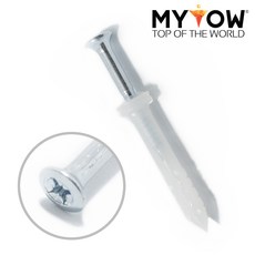 마이토우 타격앙카 조립 칼블럭 콘크리트 칼블럭 앙카 타격피스 칼브럭 화스너 나사못, 30개