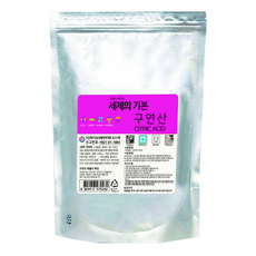 세제의기본 구연산2kg(리필용), 2kg, 1개