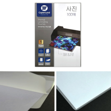 손코팅 필름 95x135mm 150mic 100매 정전기방지 사진규격