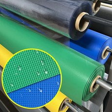 방수원단(PVC 타포린 천막지 텐트 우의지 생활 방수)거성봉제, 4/0.25mm타포린우의원단