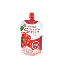 十全 蔓越莓果醋飲 100ml 即飲, 1個, 蔓越莓