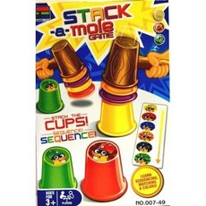 打地鼠疊杯競速賽 快手疊杯 眼明手快 益智桌遊, 1個