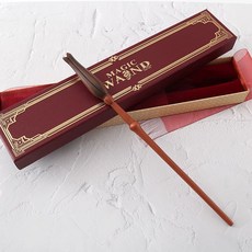 마법 지팡이 볼드모트 완드 마술봉 위자딩 소품 딱총나무, 프리미엄 골드 도금 선물 상자 8종 세트, 1개, 루나 튤립