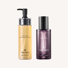 TRIFORCE翠芙思 女人我最大推薦 胺基酸保濕修護洗顏組 (洗面乳), 1個, 潔顏露*1+嫩膚露*1