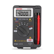 ZOTEK VC921 卡片式數字萬用錶 高精度 便攜, 1個, VC921標配