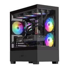 메이드시스템 인텔 게이밍PC 풀세트 조립PC 아이온2 붉은사막 게임용 컴퓨터 본체 롤 오버워치 피파 배그 배틀그라운드 디아블로 데스크탑 고사양PC, 프리도스, 1TB, 32GB, 지포스 RTX 5070, 인텔 코어i5 14600KF CI10 블랙