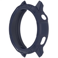 Garmin Venu 4 45mm 保護殼 鏤空保護套, 1個, 深藍,Garmin Venu 4 45mm