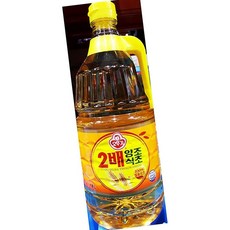 오뚜기 2배 양조 식초 1.8L 양념, 1개