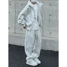 秋季新款百搭運動休閒套裝潮流男女時尚情侶外套褲子青年兩件套