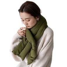 VITAFELICE 비타 페리체 볼륨 나일론 머플러 여성 nss-30258z 카키