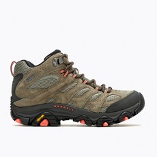 MERRELL MOAB 3 MID GORE-TEX 防水登山健行鞋 橄欖綠