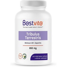 트리뷸러스 850mg 240캡슐 8개월 고함량 고용량 45% 사포닌 Tribulus T, 240수(1팩), 1개, 240정
