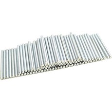 EUDAX 100개입 STEM 장난감 DIY RC 자동차 보트 헬리콥터 모델 부품용 샤프트 원형 로드 액슬 2mmx30mm