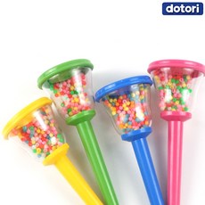 도토리무역 베이비 마라카스 딸랑이 할릴릿 쉐이킹 슬레이벨 쉐이커, 연두, 1개