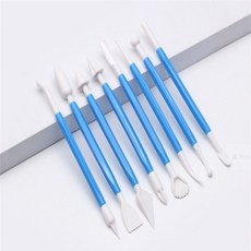 클레이 펜 도구 세트 조소용품, 옐로우, 10g, 8개, 옐로우