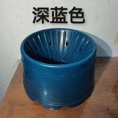 臺出 拖把擠水器拖把桶墩佈瀝水擠水桶脫水器擰拖把神器擠水手動甩幹桶, 1個, 深藍色
