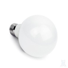 바름소 led둥근전구 LED볼구롱 8W, 전구색(오렌지색)