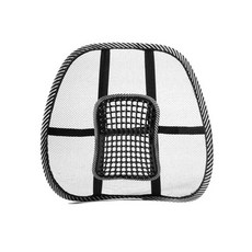 메쉬 타입 등 받이 쿠션 의자 지압