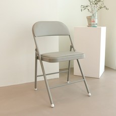 RM디자인 간이 교회 행사용 사무용 접이식 의자, 그레이