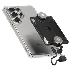 백케이 오토바이 딱판 C타입 자석거치대 충전패드 찍판 배달대행, 분리형타입, 블랙