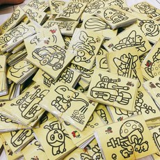 兒童沙畫DIY手工沙畫組 幼兒園勞作創意益智玩具 親子美勞素材 BSMI認證 小號8.5x11.5cm黃底, 1個, 小號8.5x11.5cm（黃底）,全館滿100發貨，可混批發, 黃底