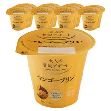 자오고원농원 어른의 사치 디저트 망고 푸딩, 12개, 110g