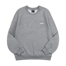 어나더 아카이브 ANOTHER ARCHIVE 에센셜 시그니쳐 자수 맨투맨그레이 183655