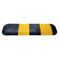 [상표권 등록 ] 하나 공구 튼튼한 고무 과속방지턱 차량방지턱 4종 간편한설치 350 낱개 검정 노랑 날개, 1개