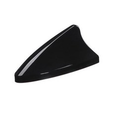 鯊魚鰭天線 汽車車頂裝飾天線 鯊魚鰭造型 收音機天線 強波天線, 飛度奧夫特黑【加強型】, 1個